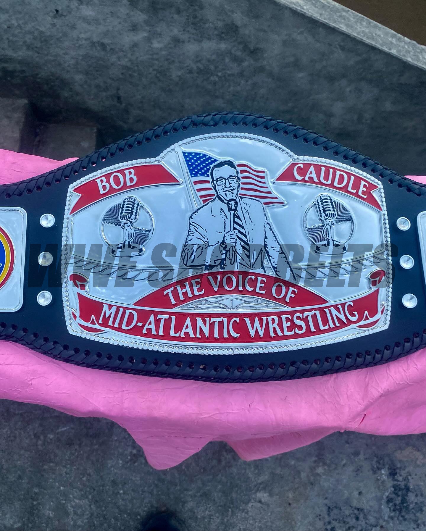 24K Gold Bob Caudle Tribute CNC Belt – Mid-Atlantic
