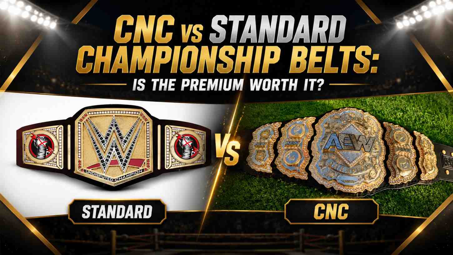 CNC vs Standard Championship Belts: Is the Premium Worth It?
