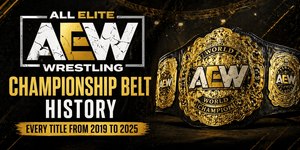 AEW Championship Belts History: Every Title From 2019 to 2025
