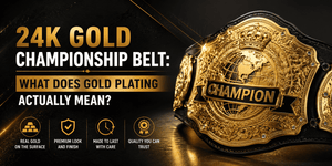 24K Gold Championship Belt: What Does Gold Plating Actually Mean?