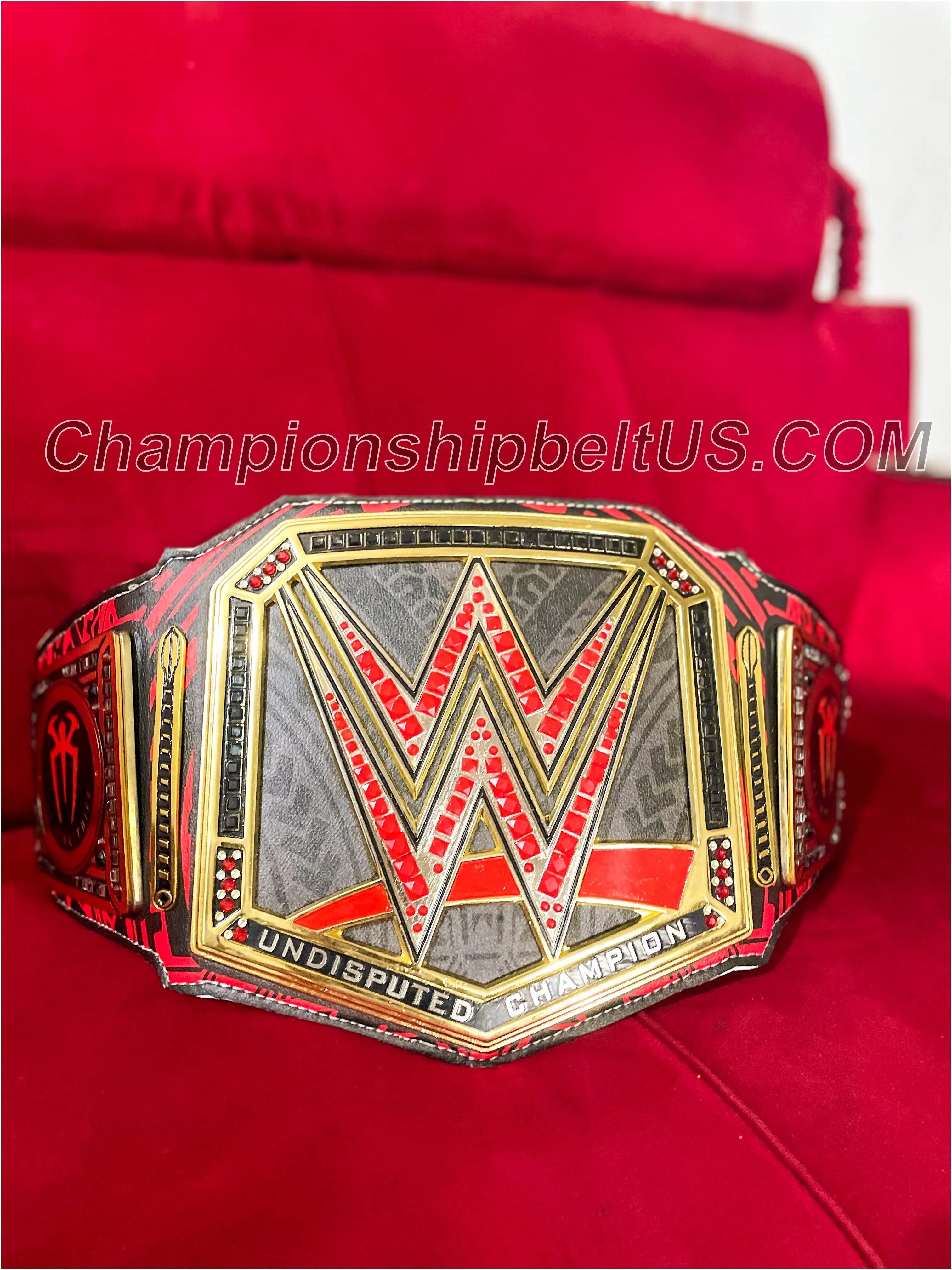 roman reigns championship title belt​