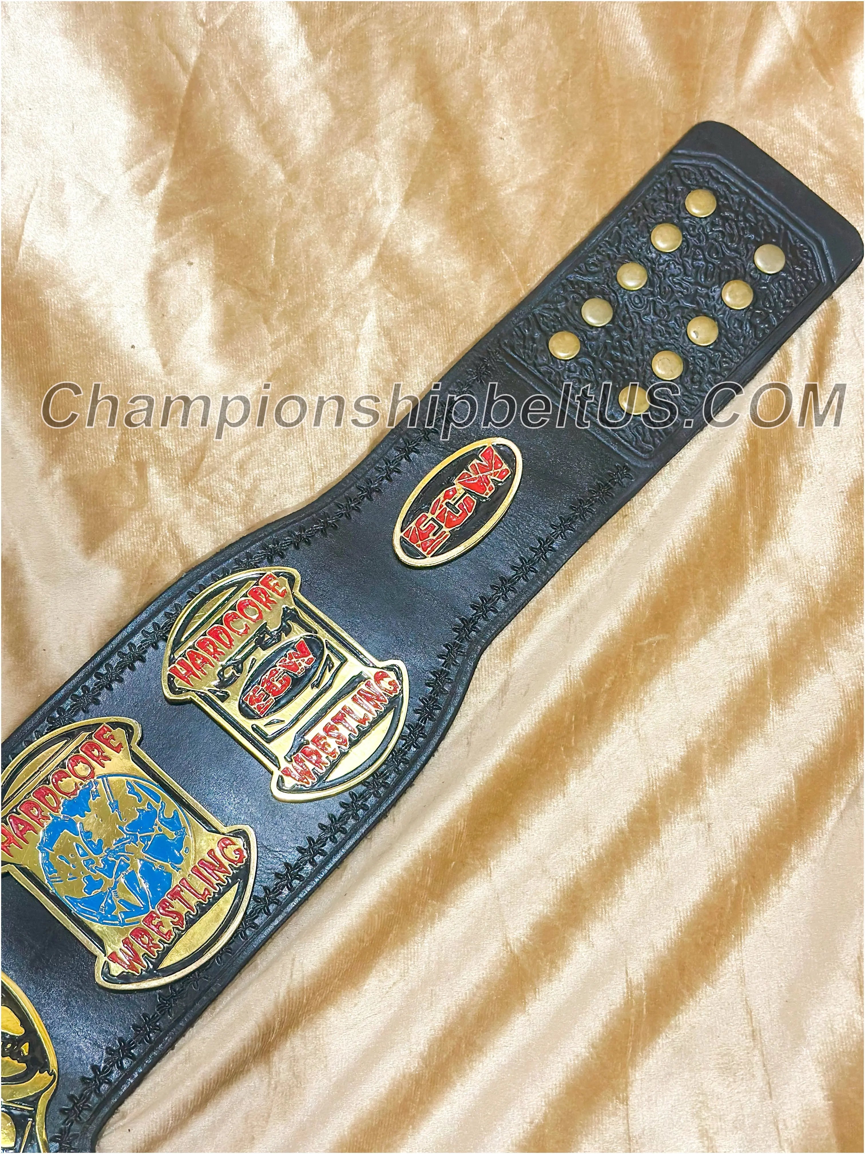 Hardcore World Heavyweight Championship Replica Wrestling Belt