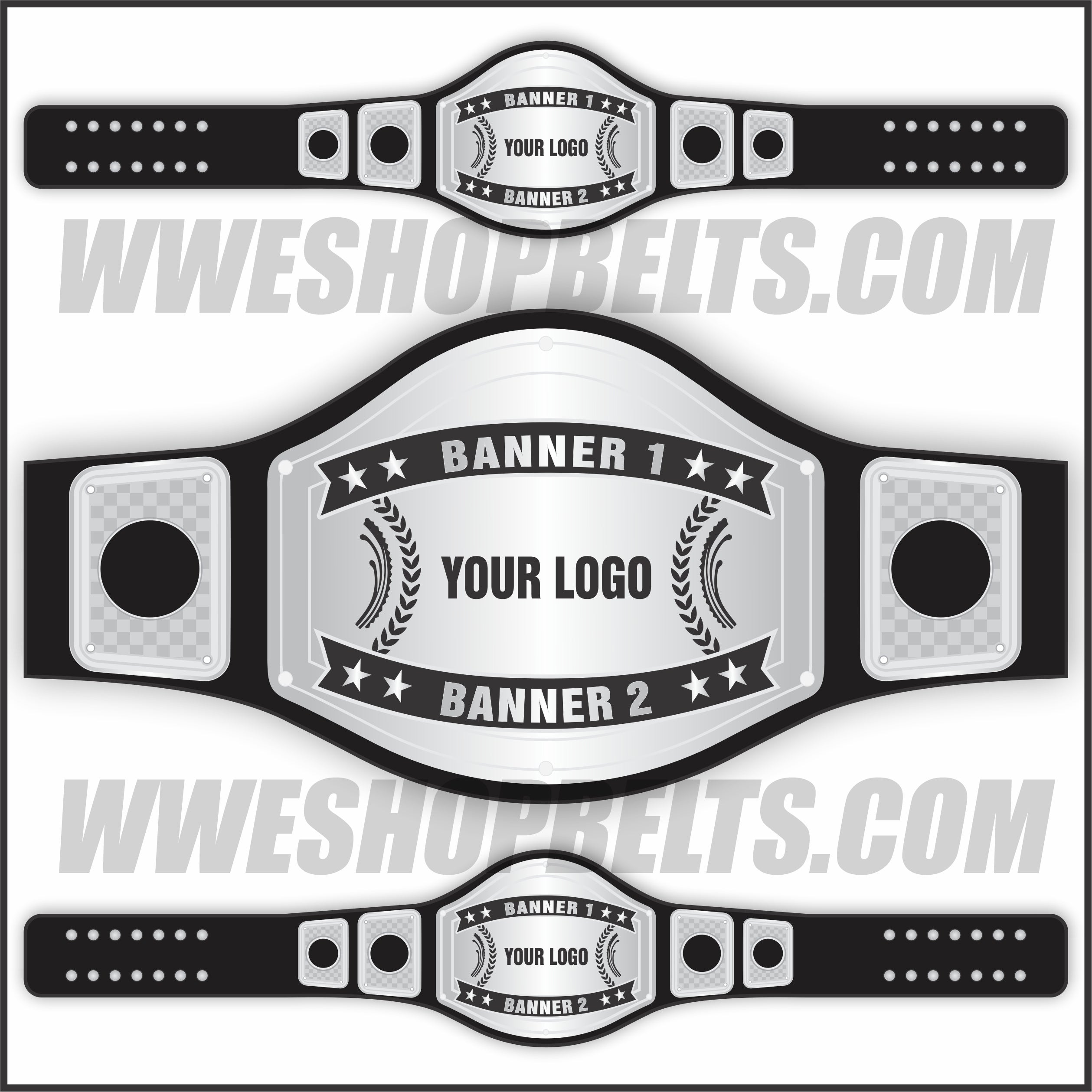 Personalized Championship Belt with Custom Name Plate