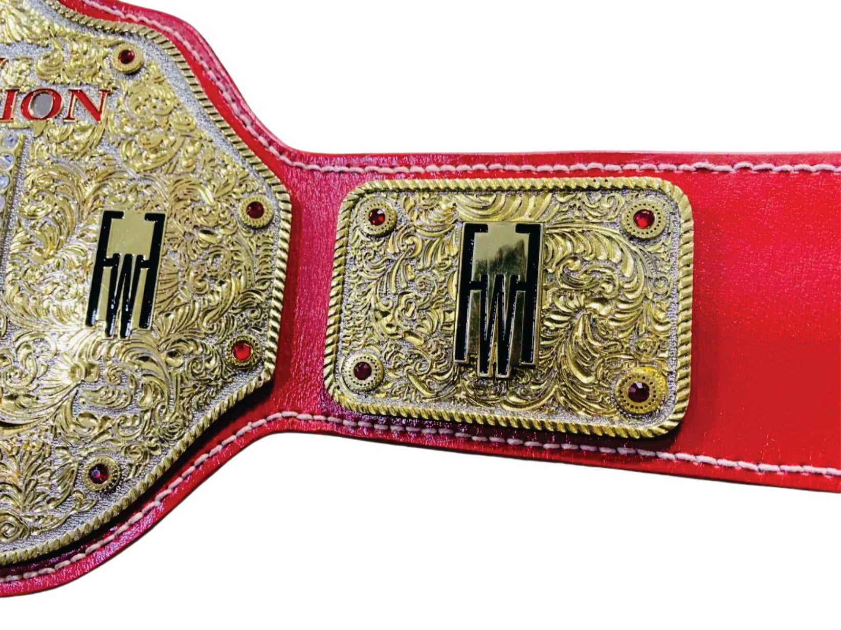 FFW Pro Wrestling Title Belts  Customizable Championship Belt