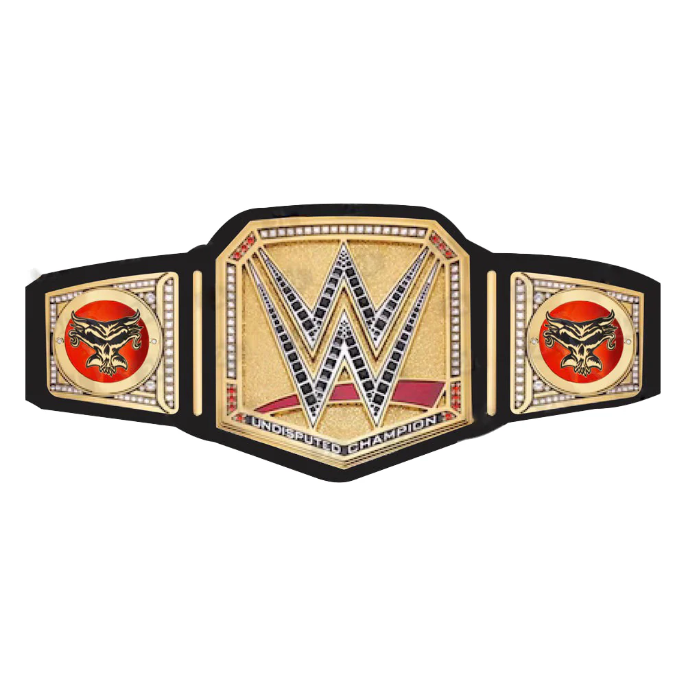 Brock Lesnar Here Comes The Pain Signature Series Belt (Black Strap)