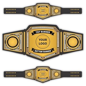 Personalized Wrestling Belt