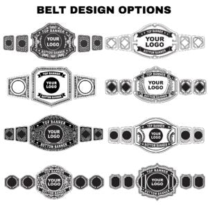 Personalized Wrestling Belt