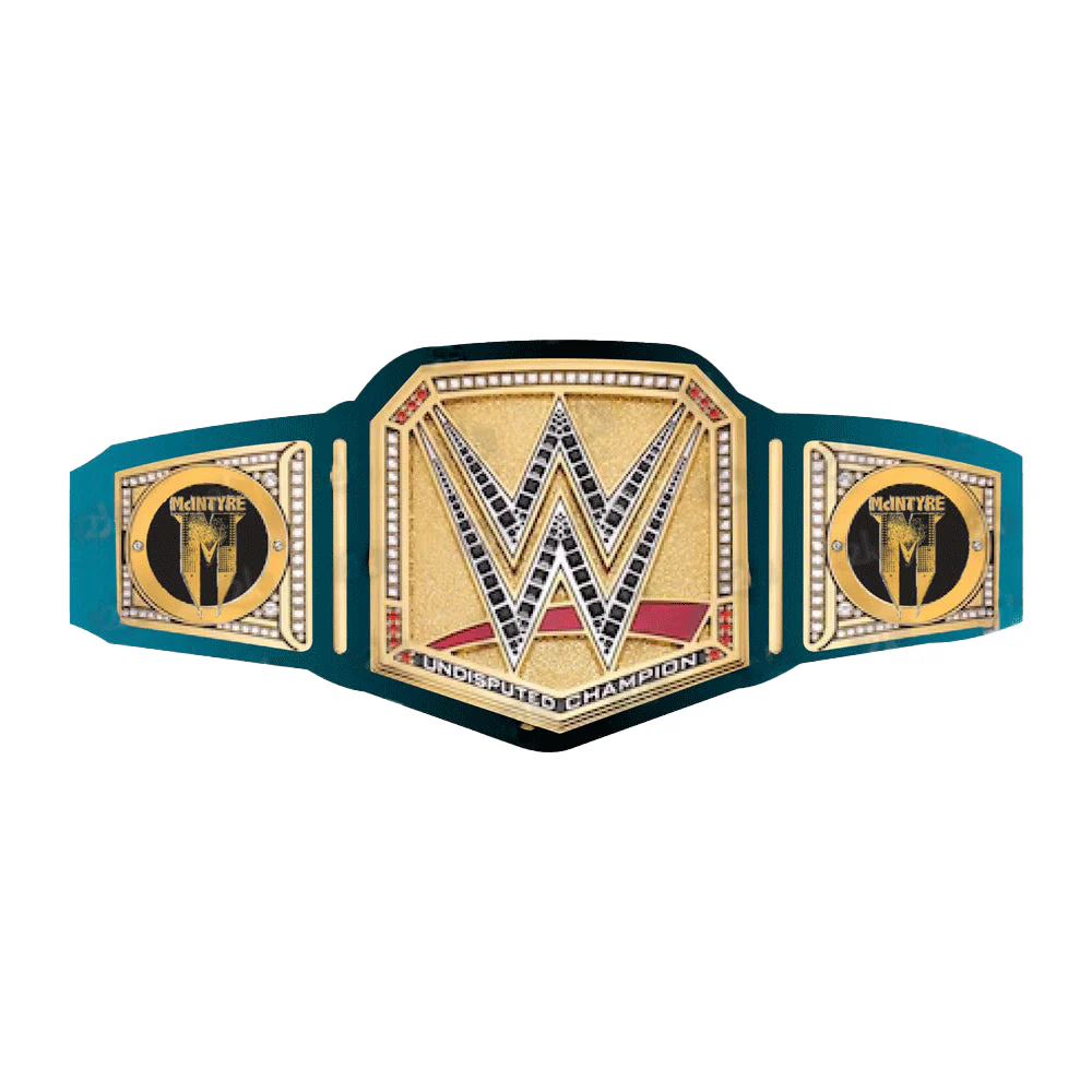 Drew McIntyre “Kneel To The Steel” Signature Series Championship Belt