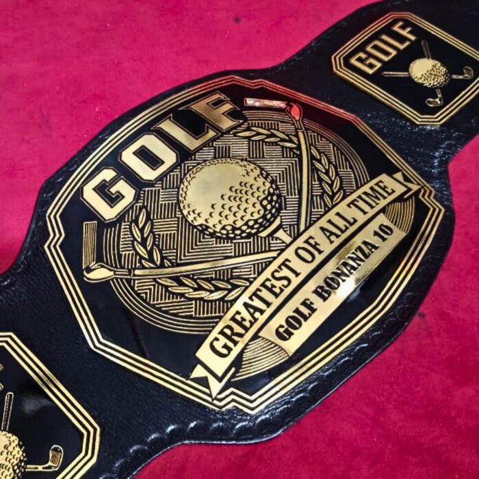 Customized Golf Championship Belt