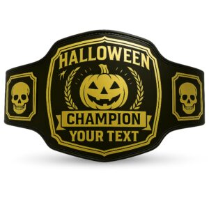 Customized Halloween Championship Belt