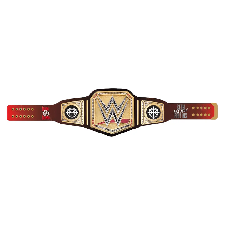 Seth Rollins Burn It Down Signature Series Championship Belt Replica