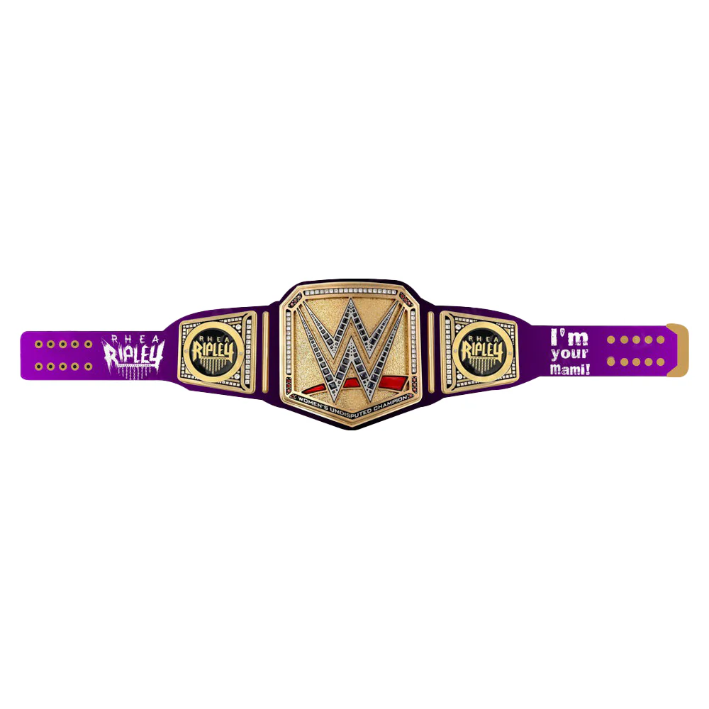Rhea Ripley “The Mami” Signature Series Women’s Championship Belt Replica