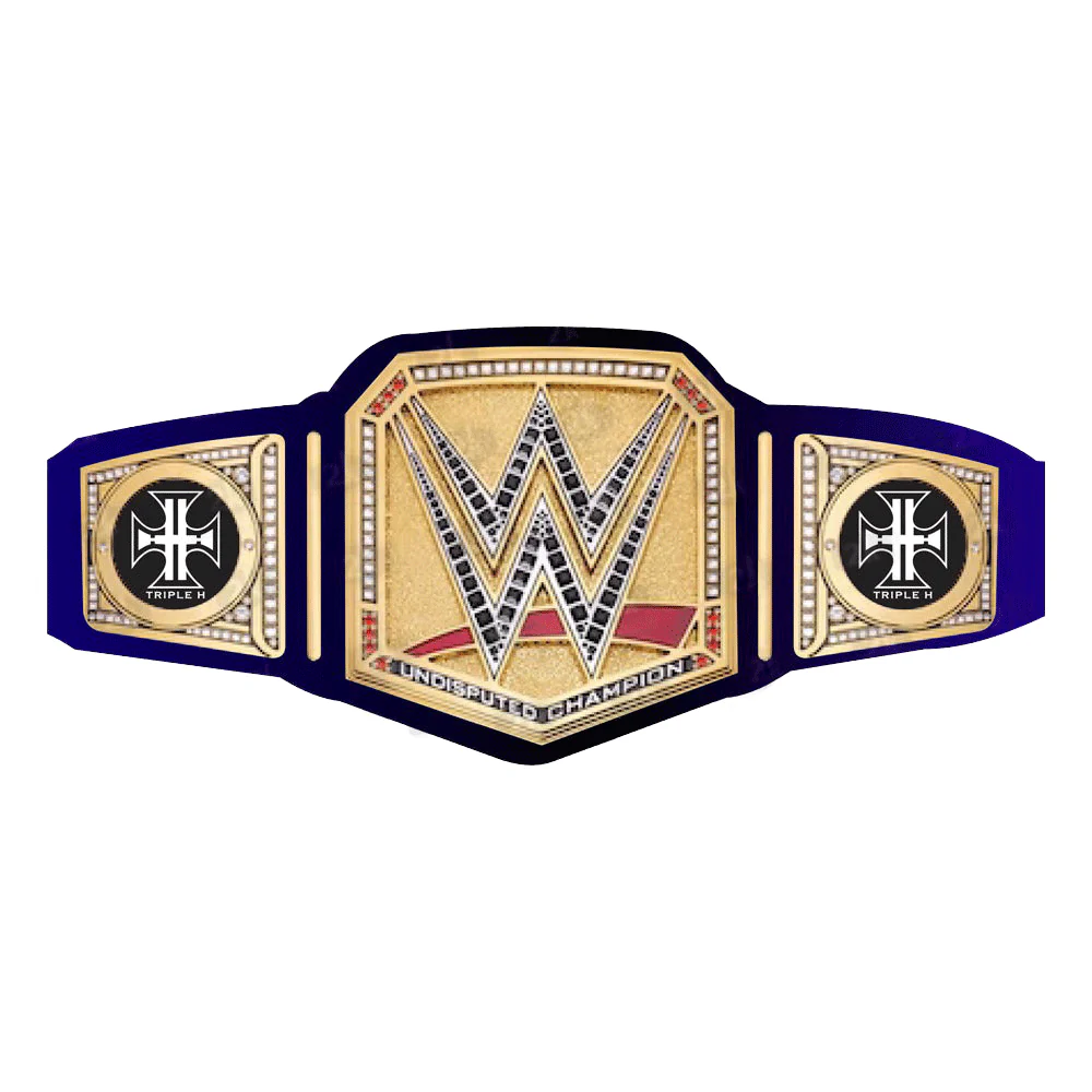 triple h the game blue straps belt