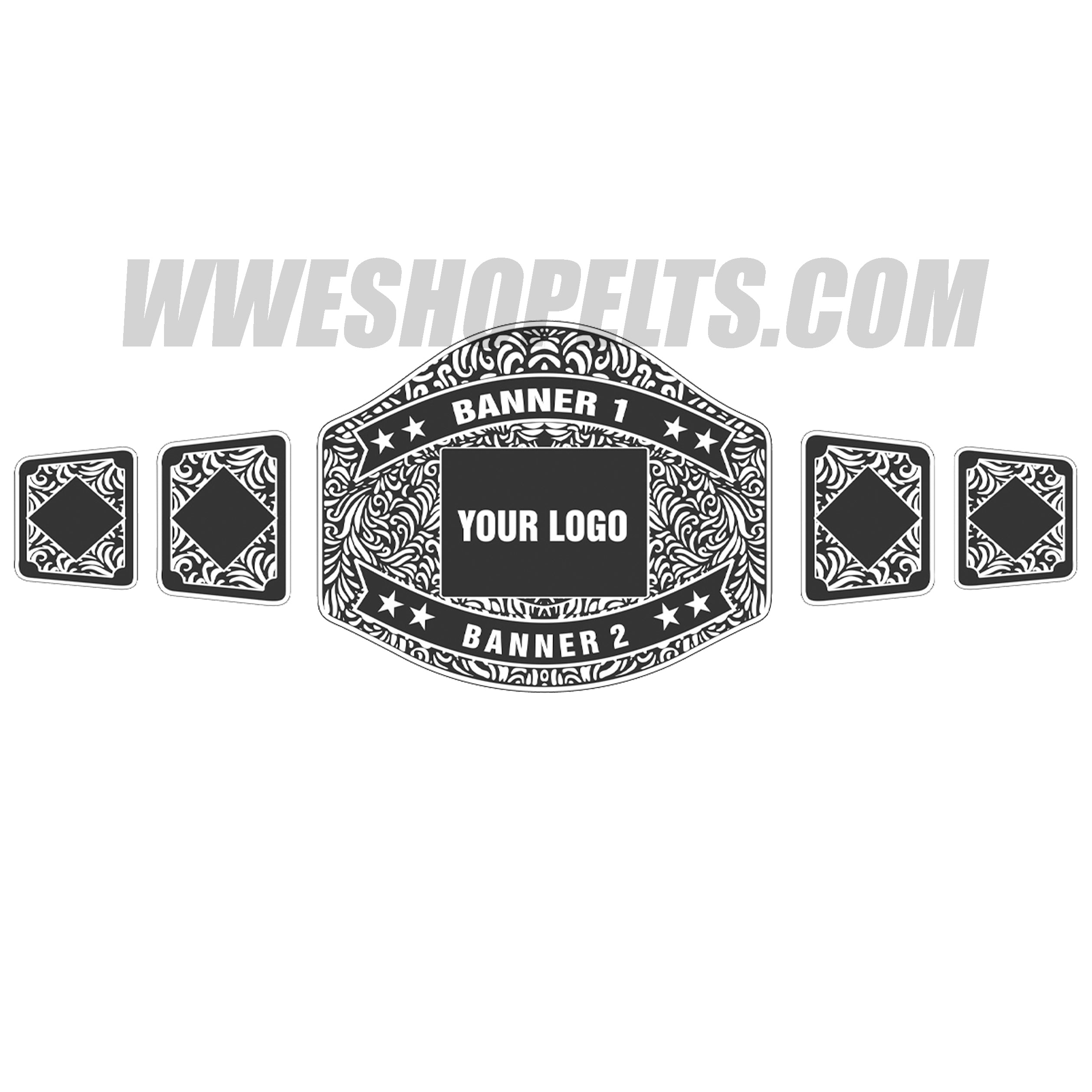 Design Your Own Championship Belt with Custom Name Plate