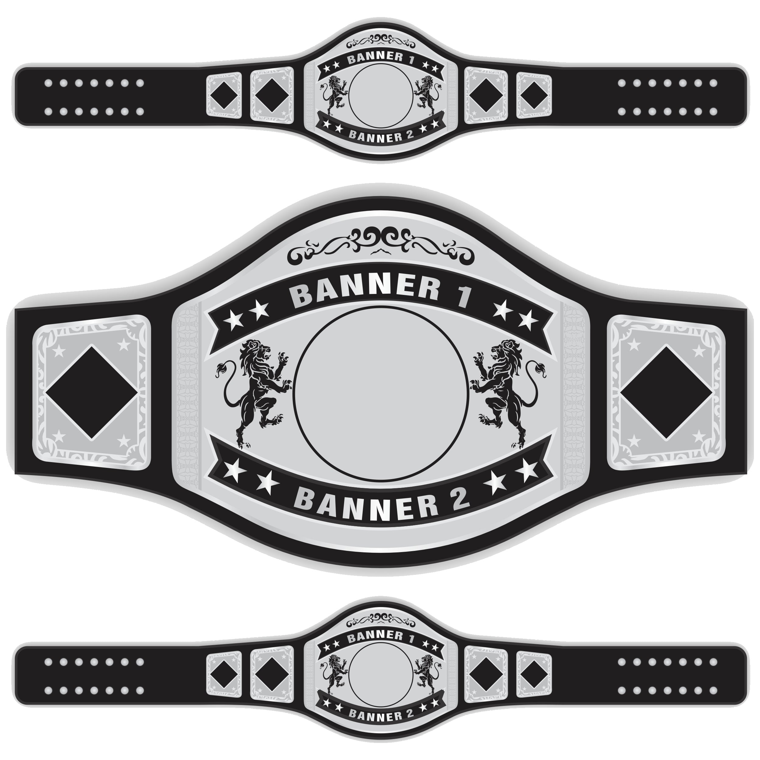 Personalized WWE-Style Championship Belt with Custom Name Plate