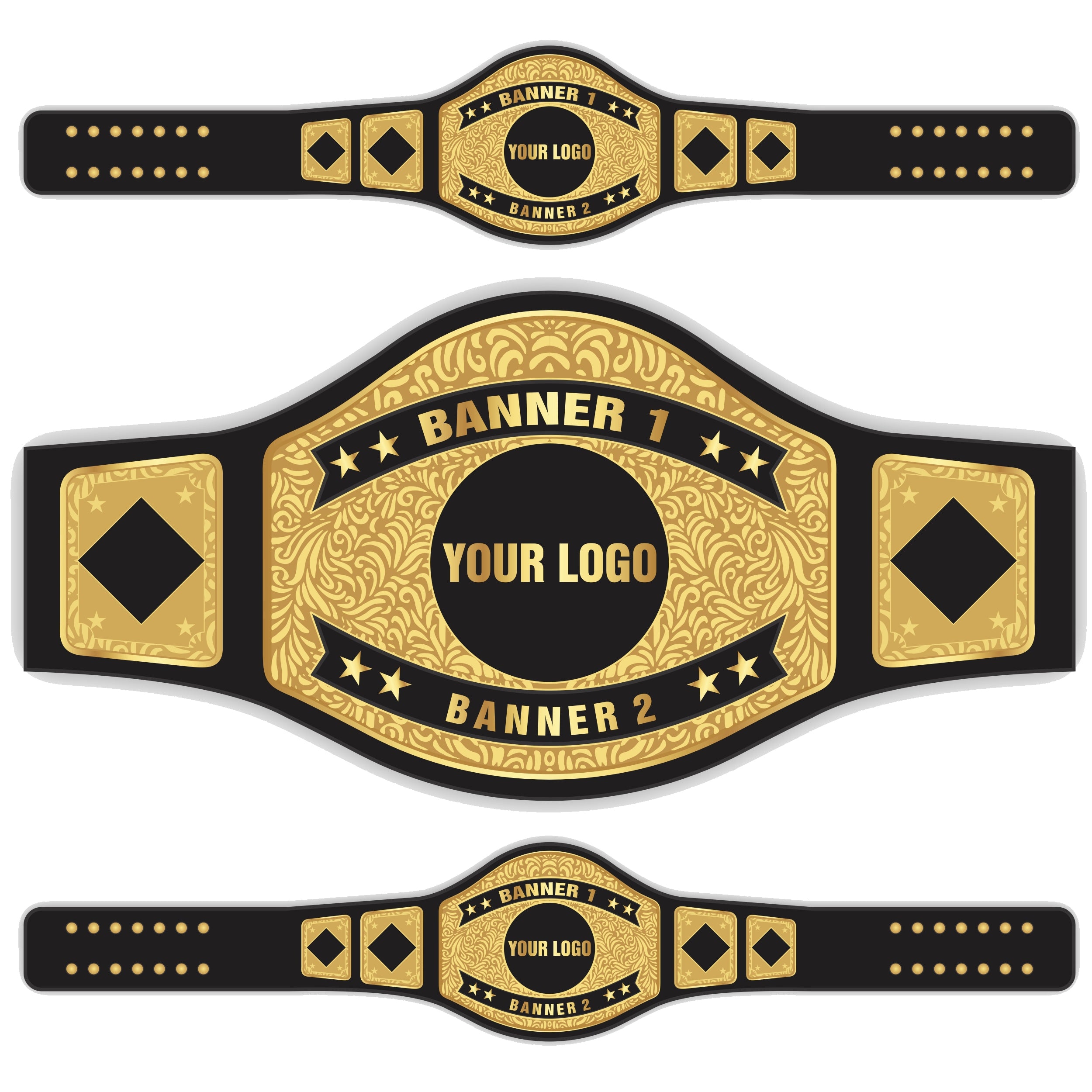 Design Your Own Championship Belt with Custom Name Plate