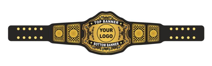 Personalized Wrestling Belt