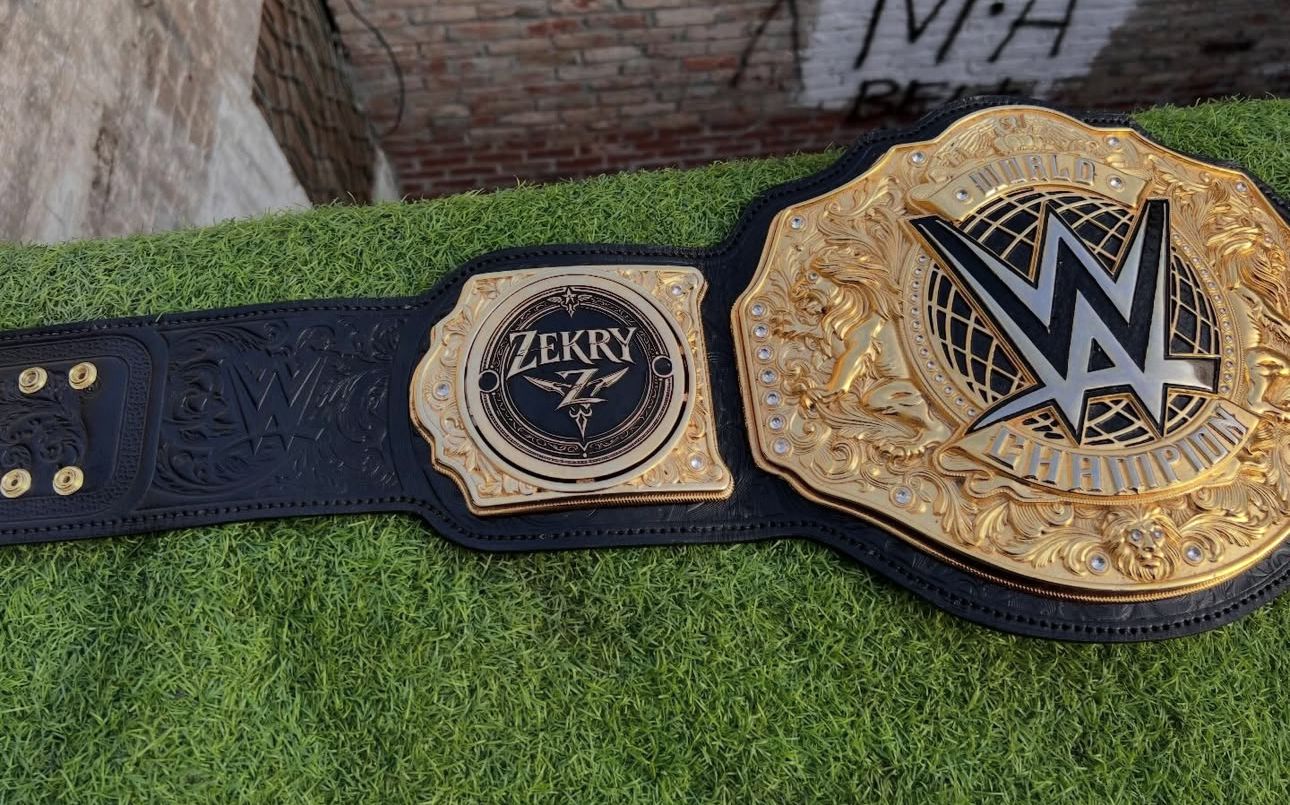 24K GOLD World Title Premium Heavyweight CNC Championship Belt