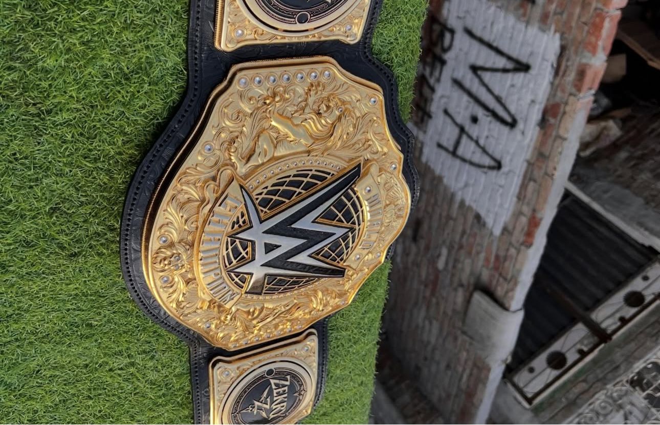 24K GOLD World Title Premium Heavyweight CNC Championship Belt