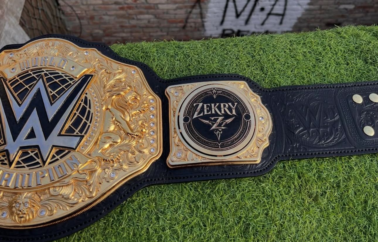 24K GOLD World Title Premium Heavyweight CNC Championship Belt