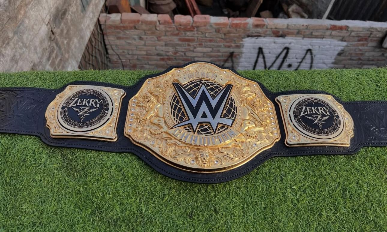 24K GOLD World Title Premium Heavyweight CNC Championship Belt