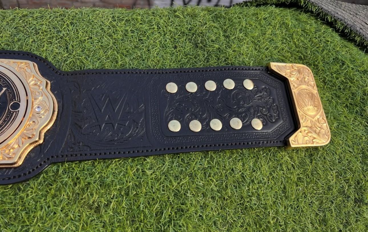 24K GOLD World Title Premium Heavyweight CNC Championship Belt