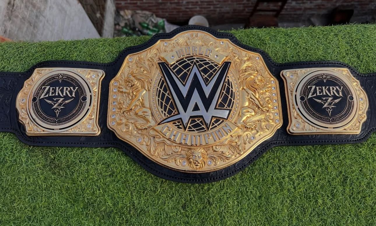 24K GOLD World Title Premium Heavyweight CNC Championship Belt