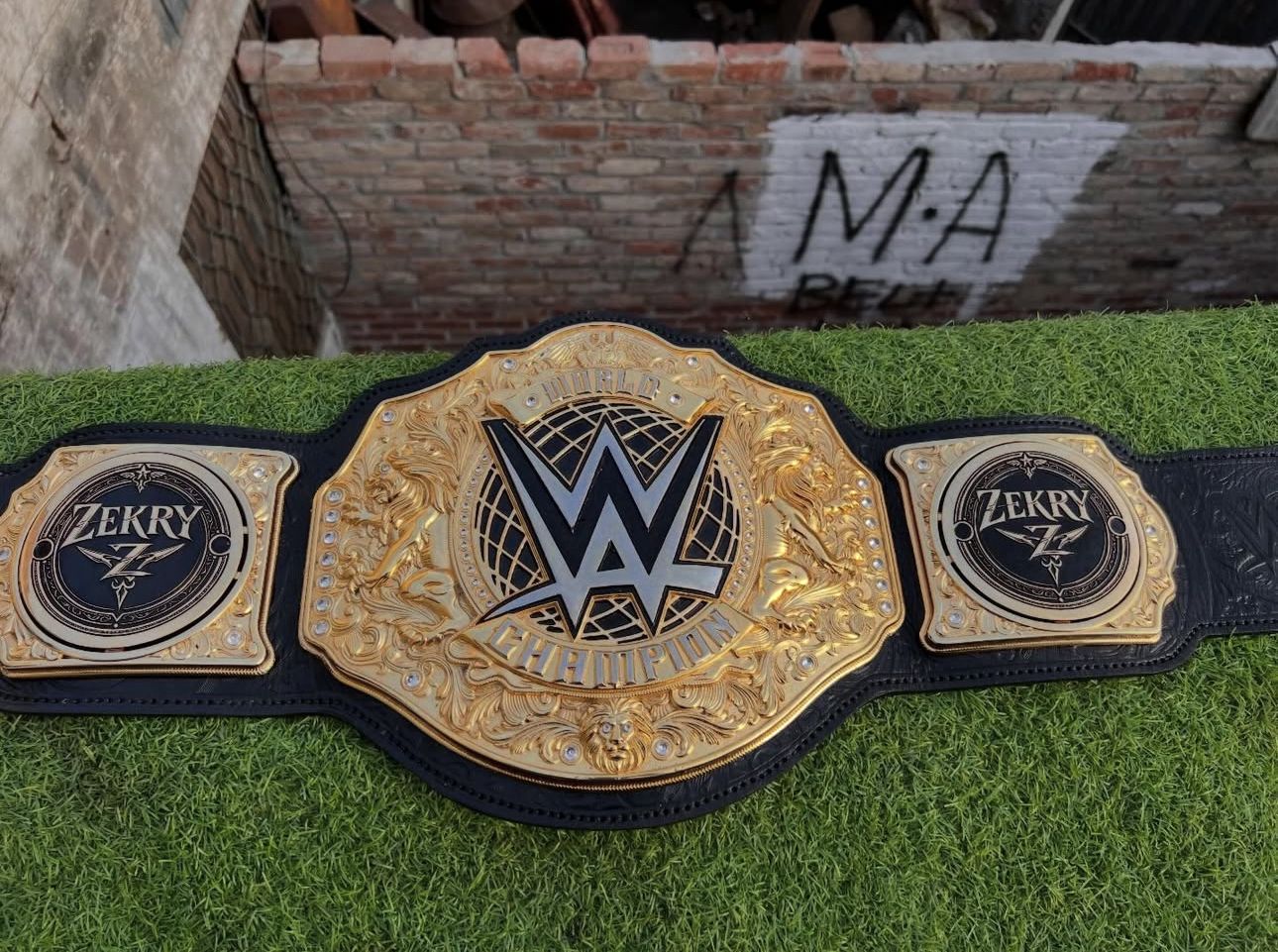 24K GOLD World Title Premium Heavyweight CNC Championship Belt