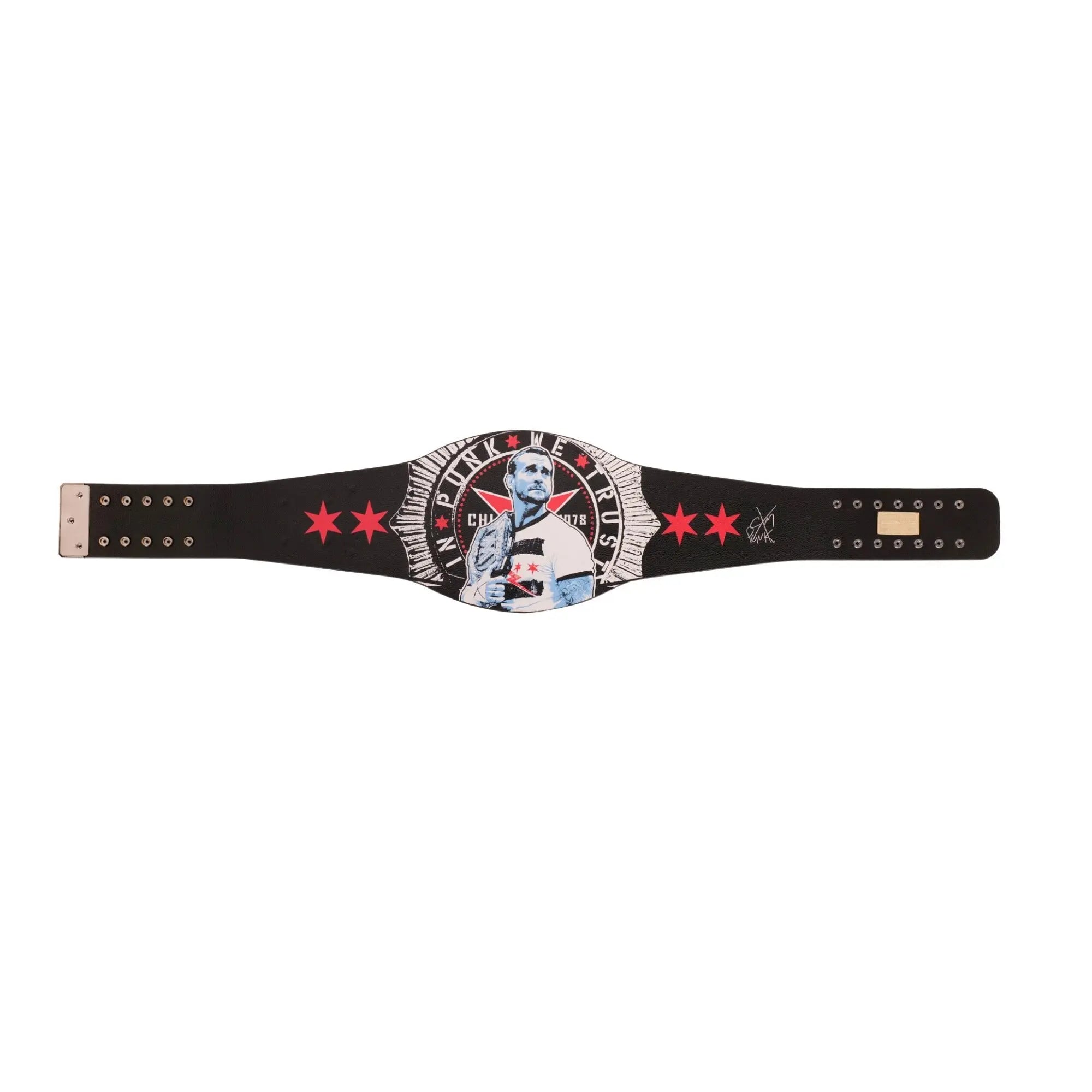 CM Punk 434-Day Record Signature Series Championship Title Belt ChampionshipBeltUS