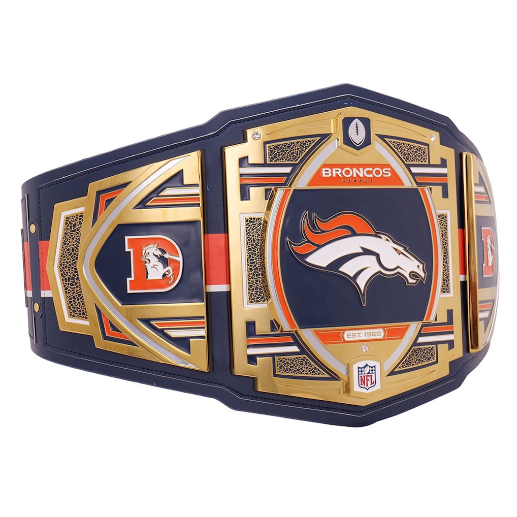 Denver Broncos Legacy Replica Wrestling Title Belt