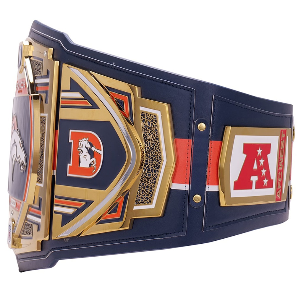 Denver Broncos Legacy Replica Wrestling Title Belt