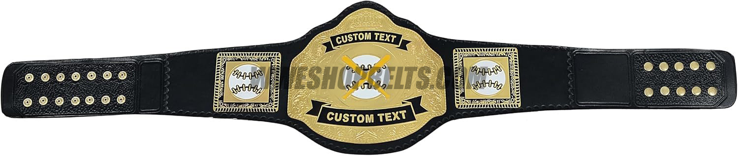 Custom Award Belt with Personalized Name Plate