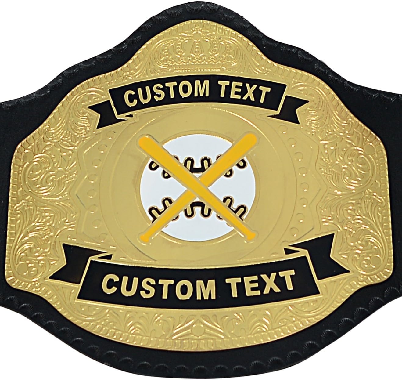 Custom Award Belt with Personalized Name Plate