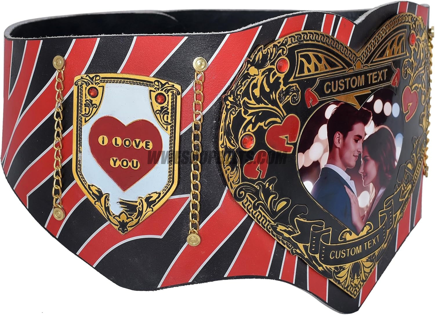 Valentine Championship Belt Custom Made