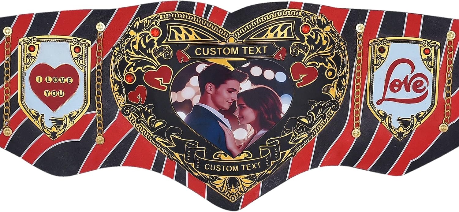 Valentine Championship Belt Custom Made
