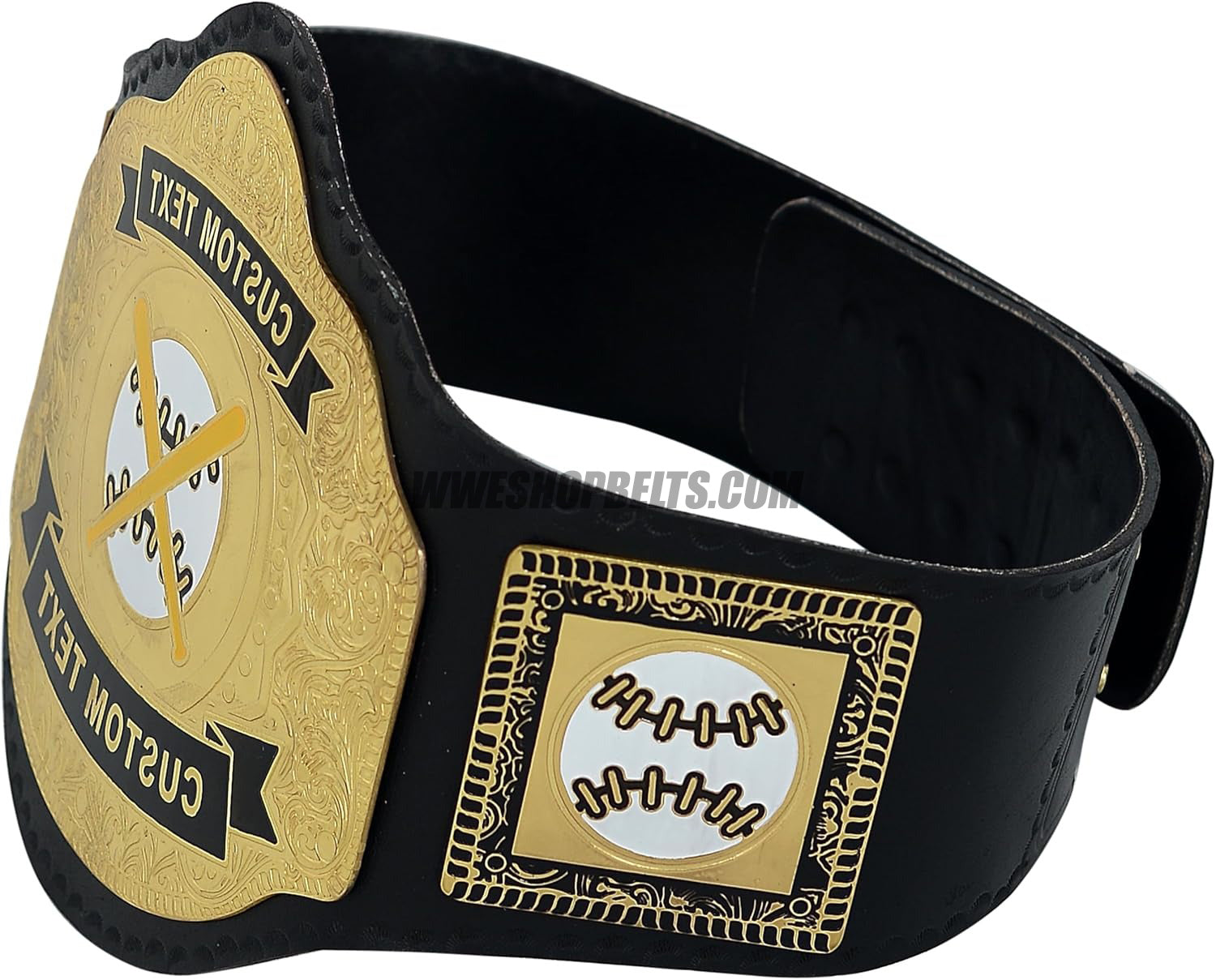 Custom Award Belt with Personalized Name Plate