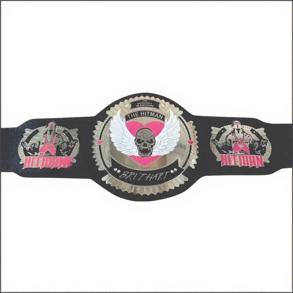 Bret Hart Winged Eagle Championship Replica Title Belt