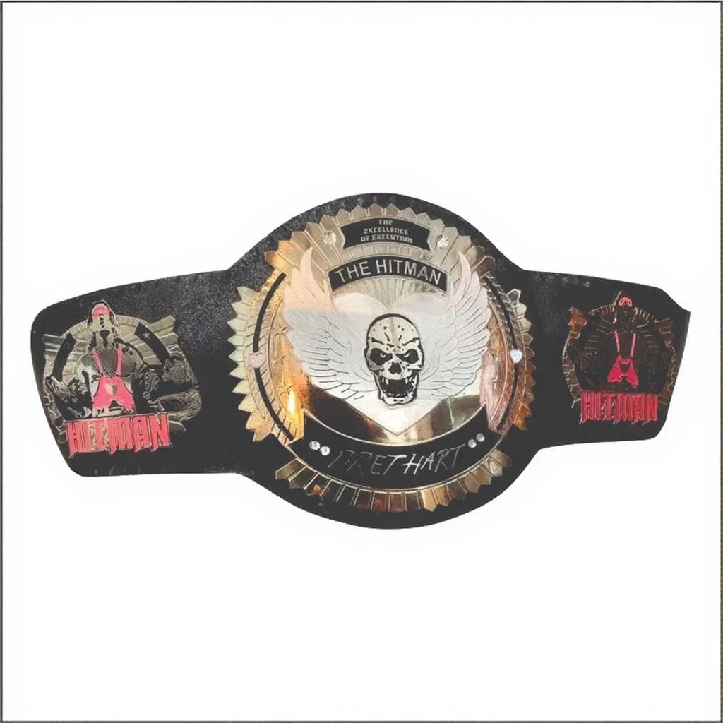 Bret Hart Winged Eagle Championship Replica Title Belt