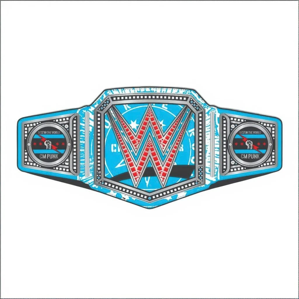 CM Punk Championship Replica Wrestling Belt