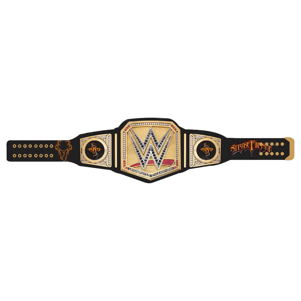 Randy Orton Strike First Signature Series Championship Belt – Black Strap