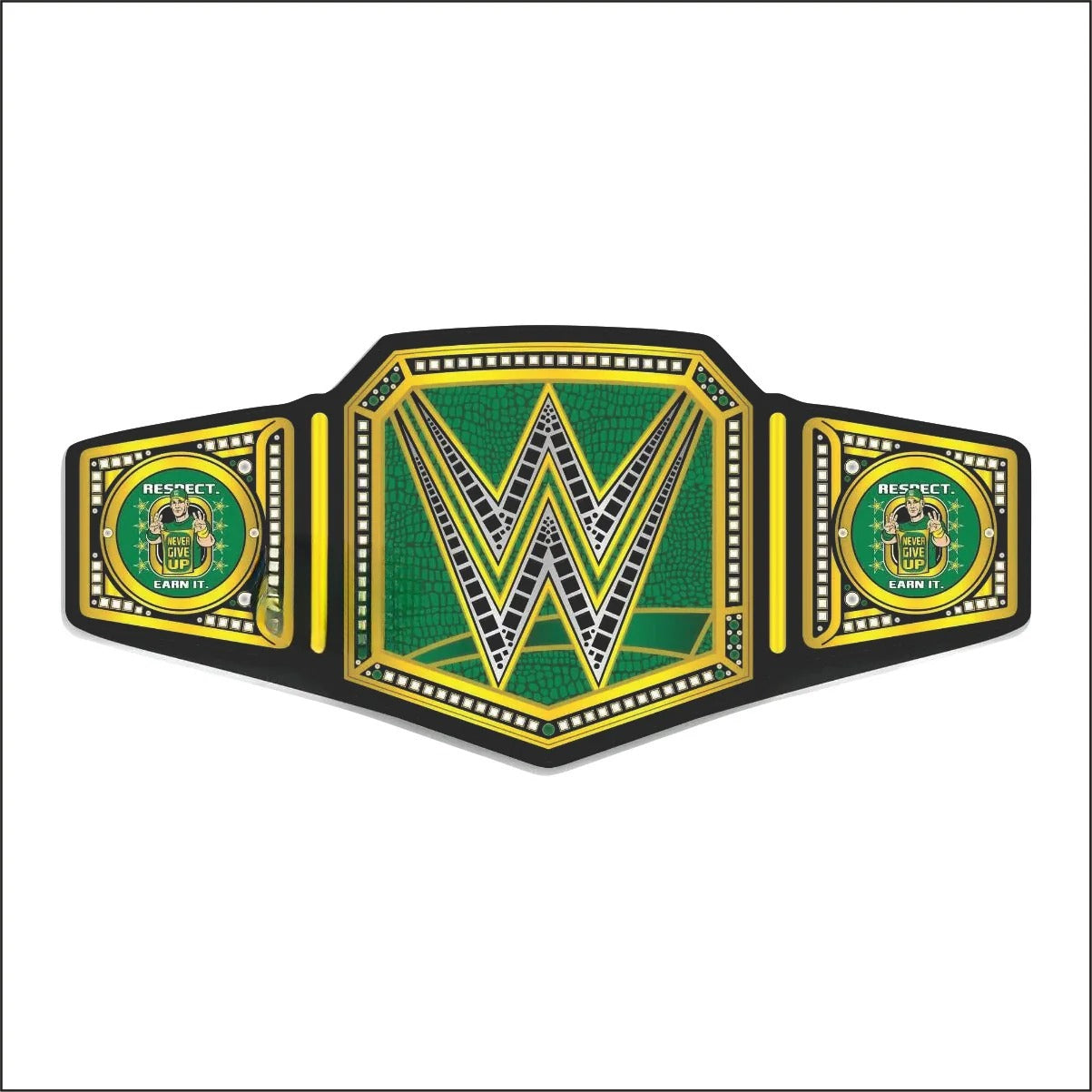John Cena Universal Custom Championship Replica Title Belt