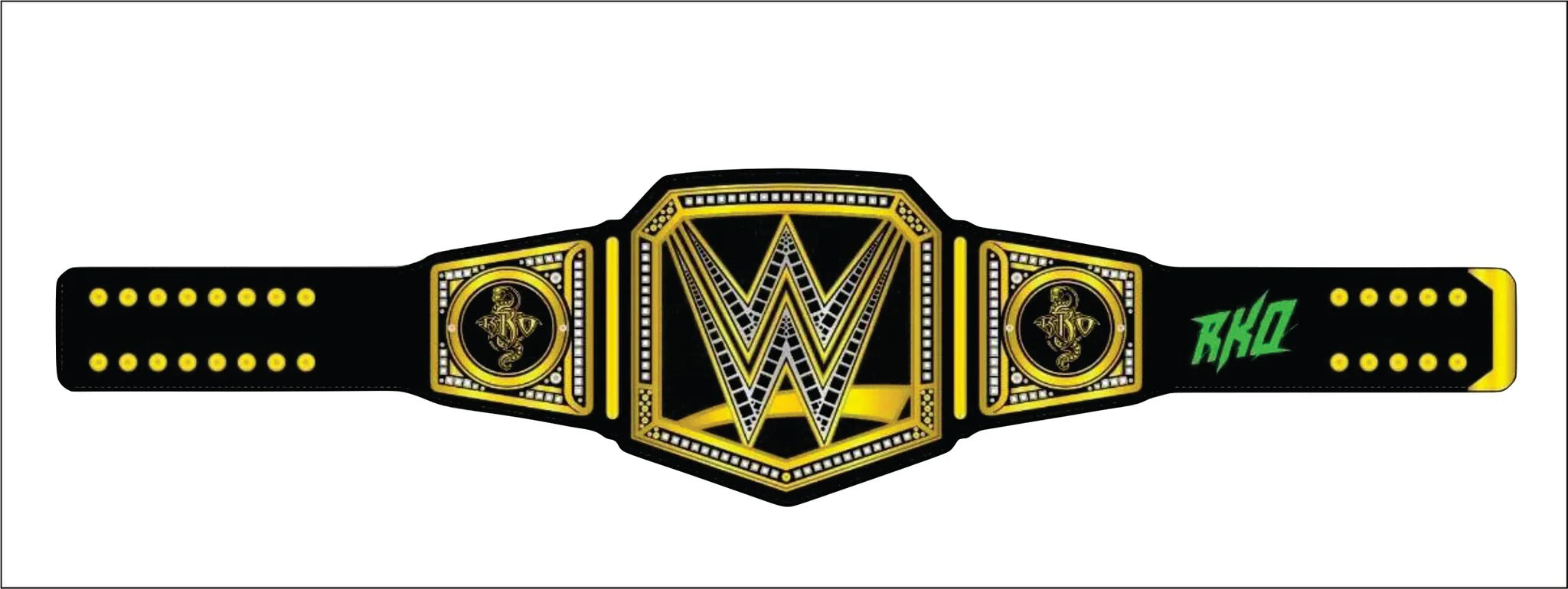 Randy Orton Yellow Championship Replica Title Belt