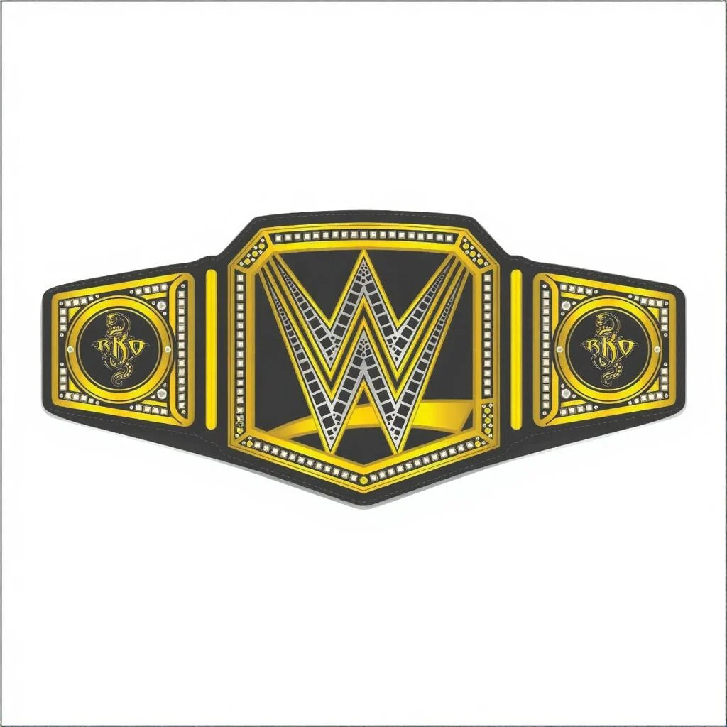 Randy Orton Yellow Championship Replica Title Belt