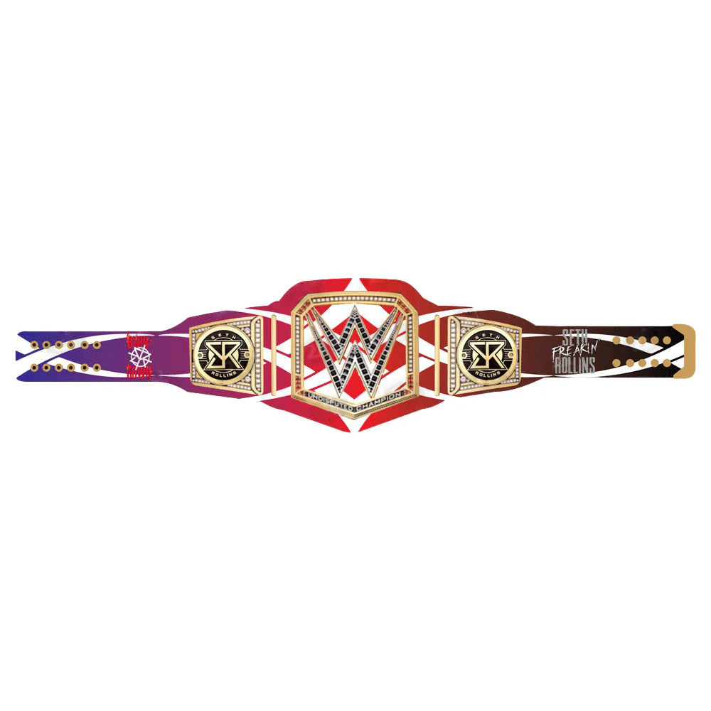 Seth Rollins Burn It Down Signature Championship Belt Replica