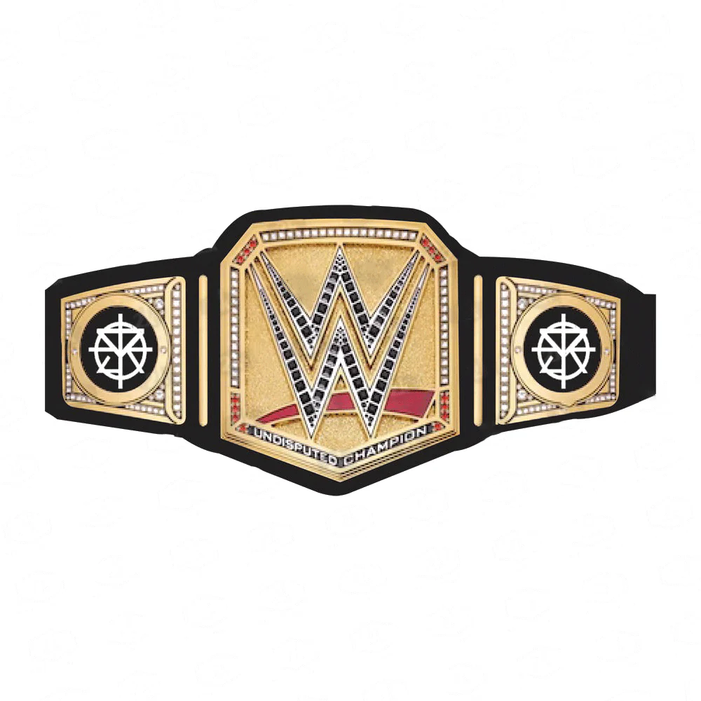 Seth Rollins Burn It Down Signature Series Black Strap Championship Belt Replica