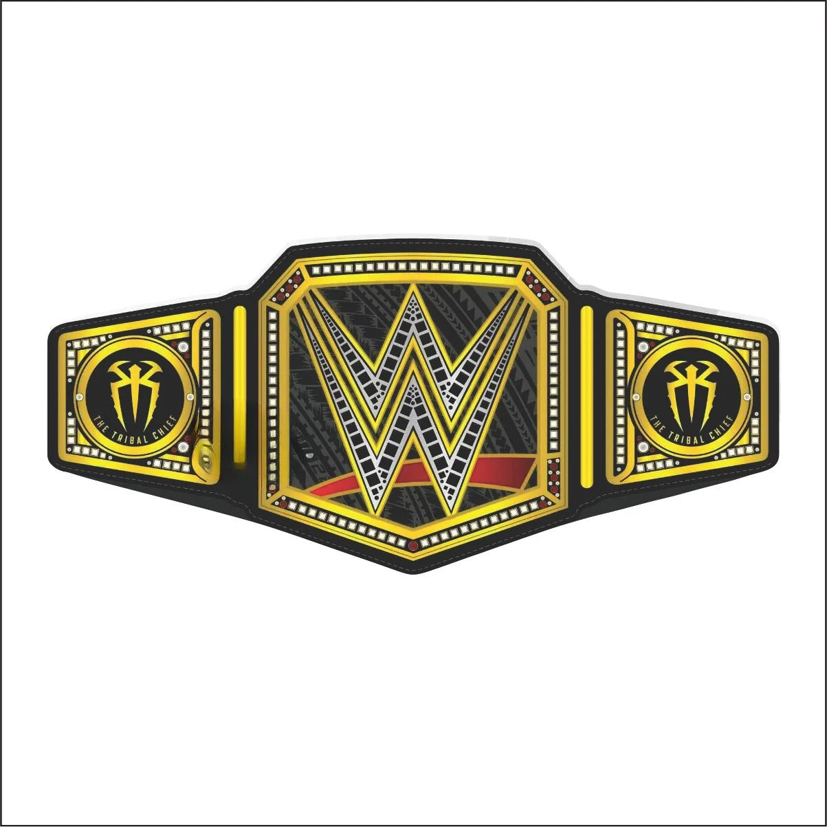 Roman Reigns Tribal Chief Custom Golden Championship Belt Replica