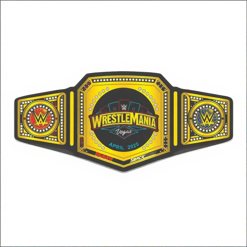 wrestlemania championship belt