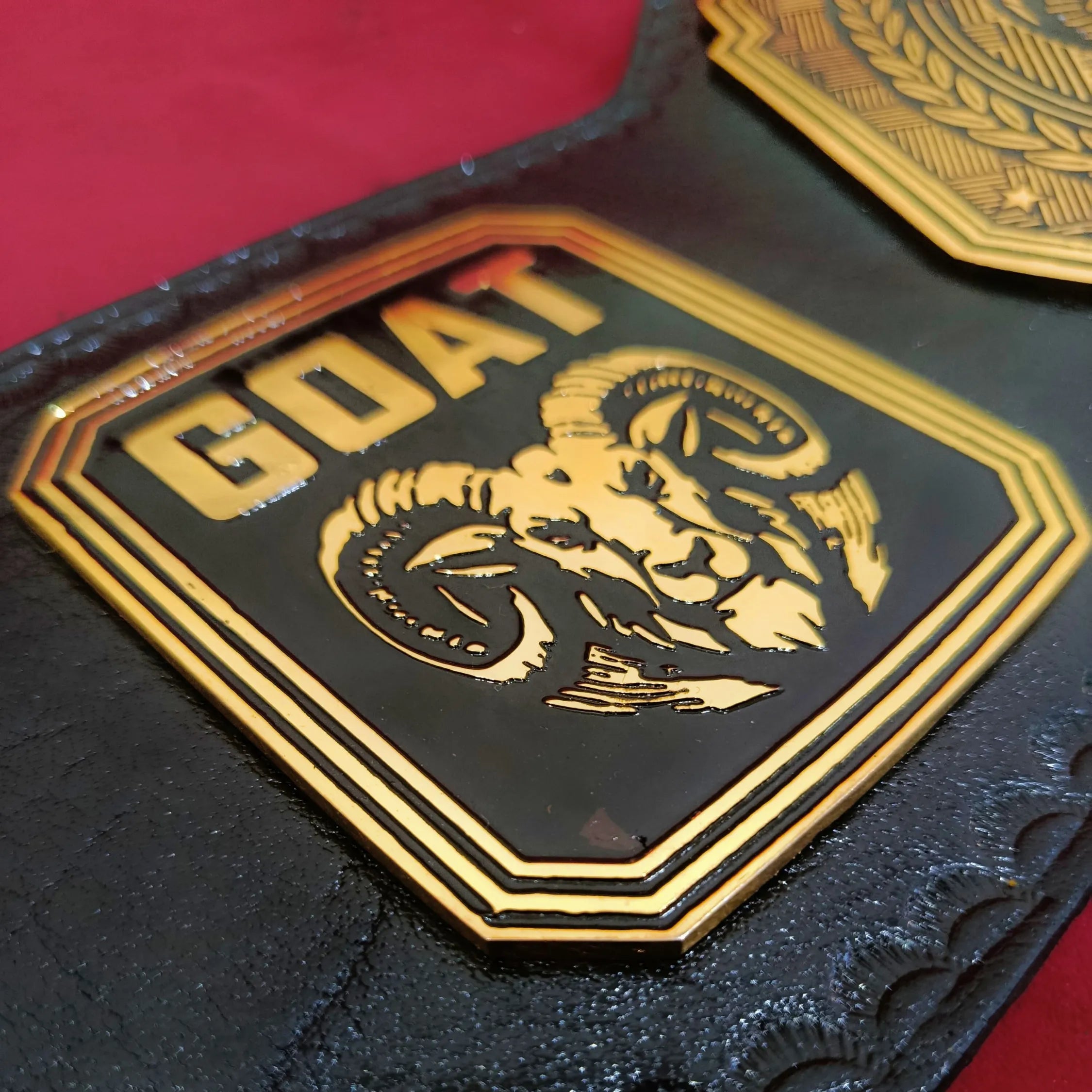 Customized Custom Goat Championship Belt