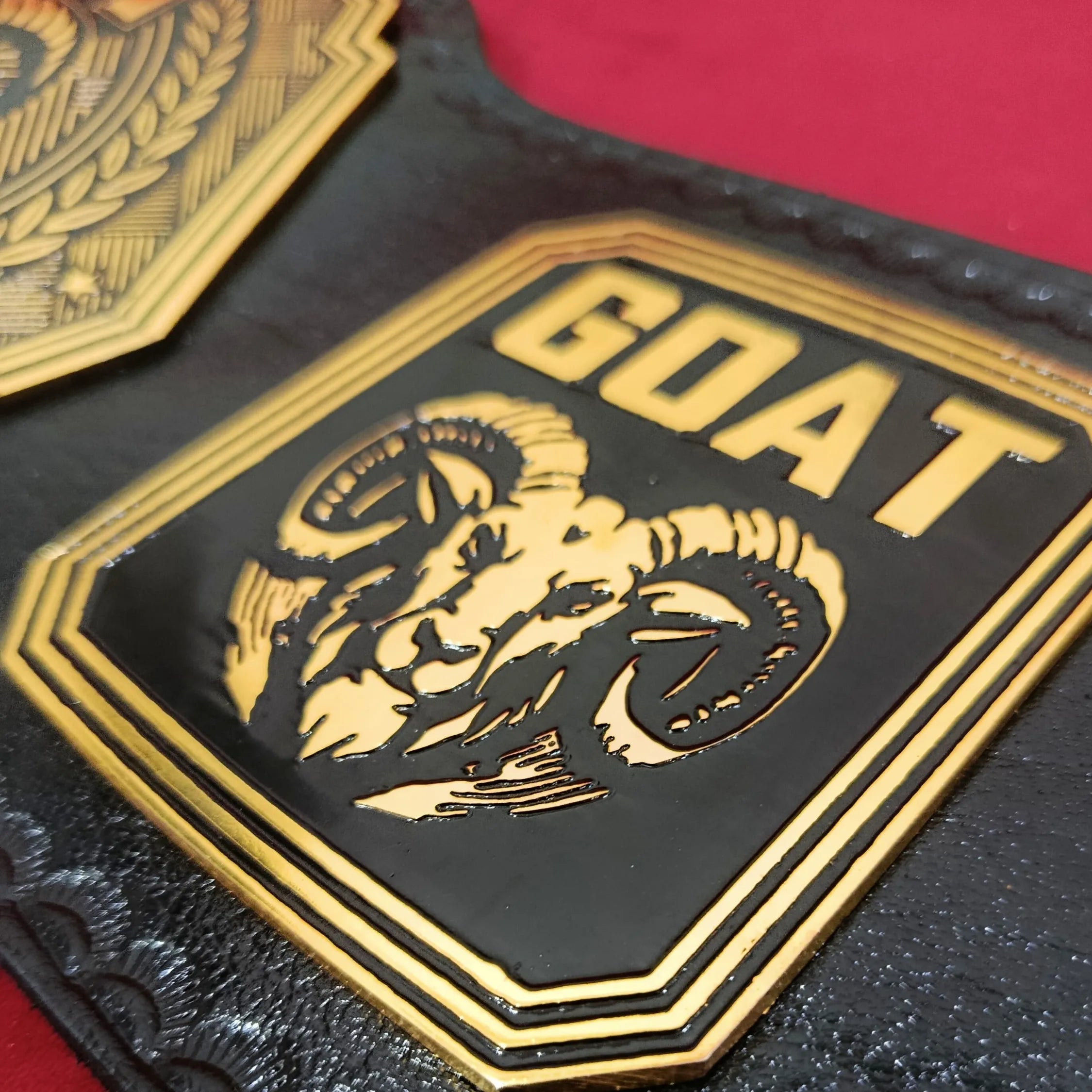 Customized Custom Goat Championship Belt