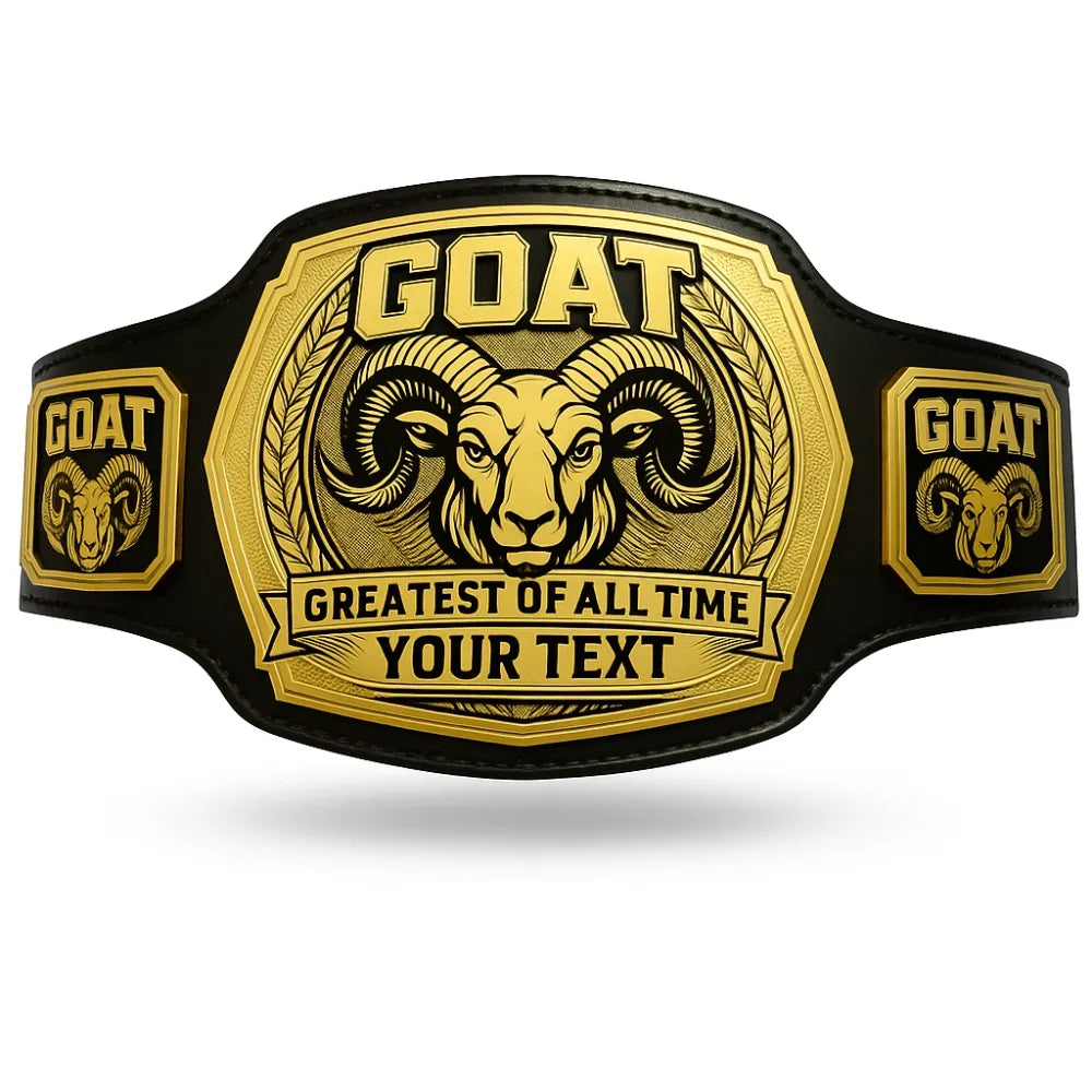 Customized Custom Goat Championship Belt